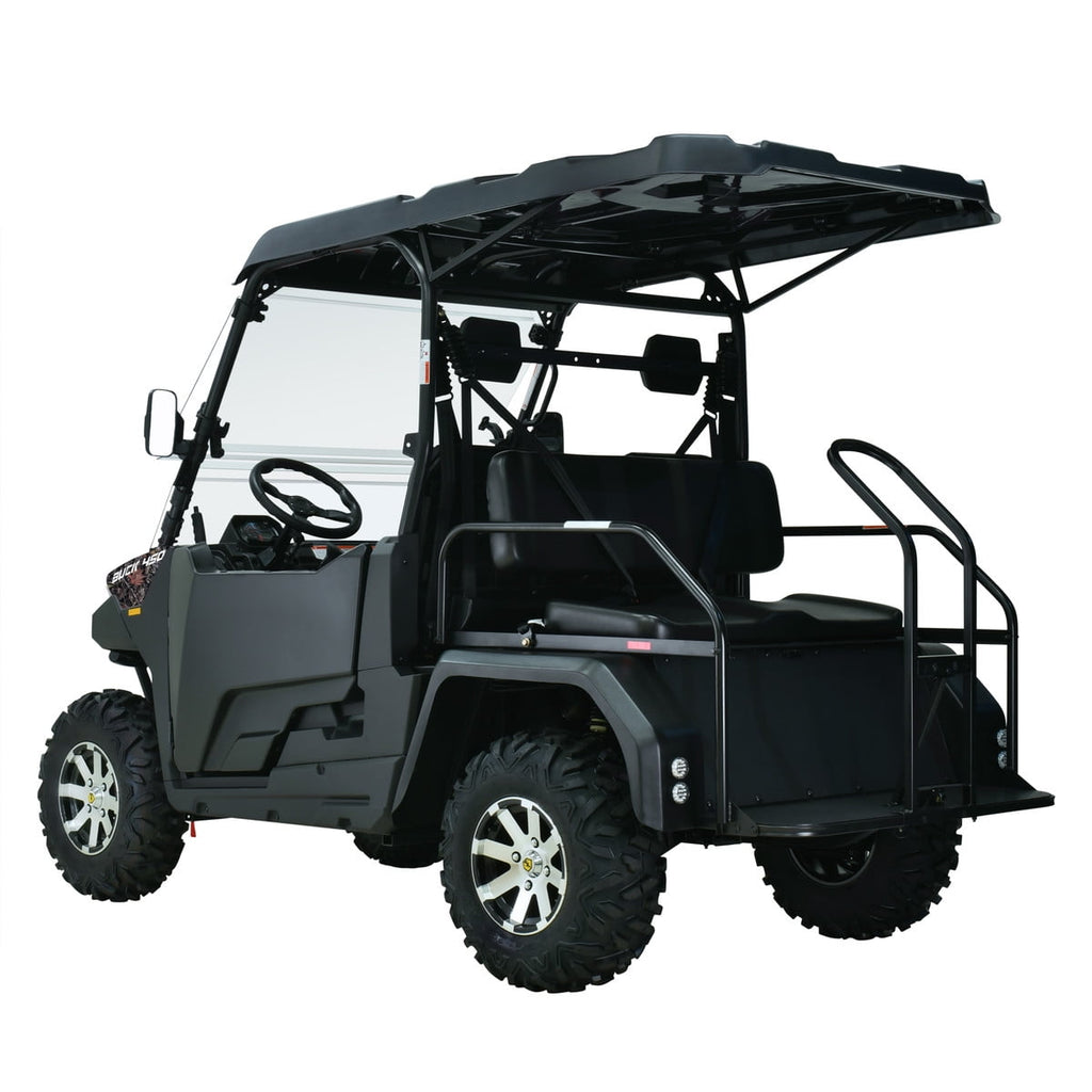Massimo Buck 450X Side by Side UTV 4 Seat Golf Cart EFI 4 Stroke 352cc/25 HP with Touchscreen - Camouflage