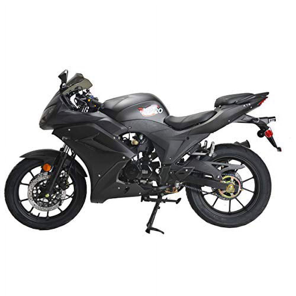 X-Pro Brand New 125cc Motorcycle with Manual Transmission, 17"Wheels, Assembled in Create!