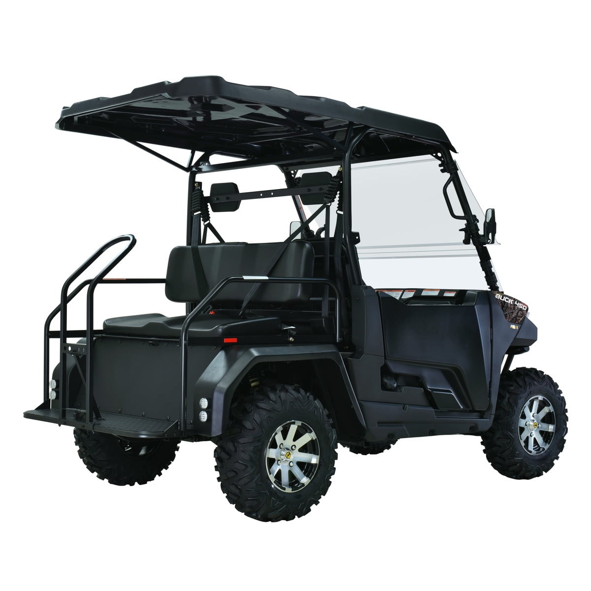 Massimo Buck 450X Side by Side UTV 4 Seat Golf Cart EFI 4 Stroke 352cc/25 HP with Touchscreen - Camouflage