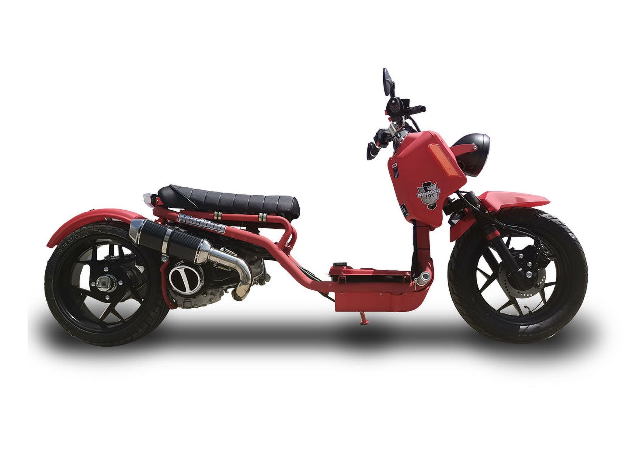 Ice Bear Maddog Gen V 150cc Scooter, GY-6 clone engine, Automatic CVT, Electric start