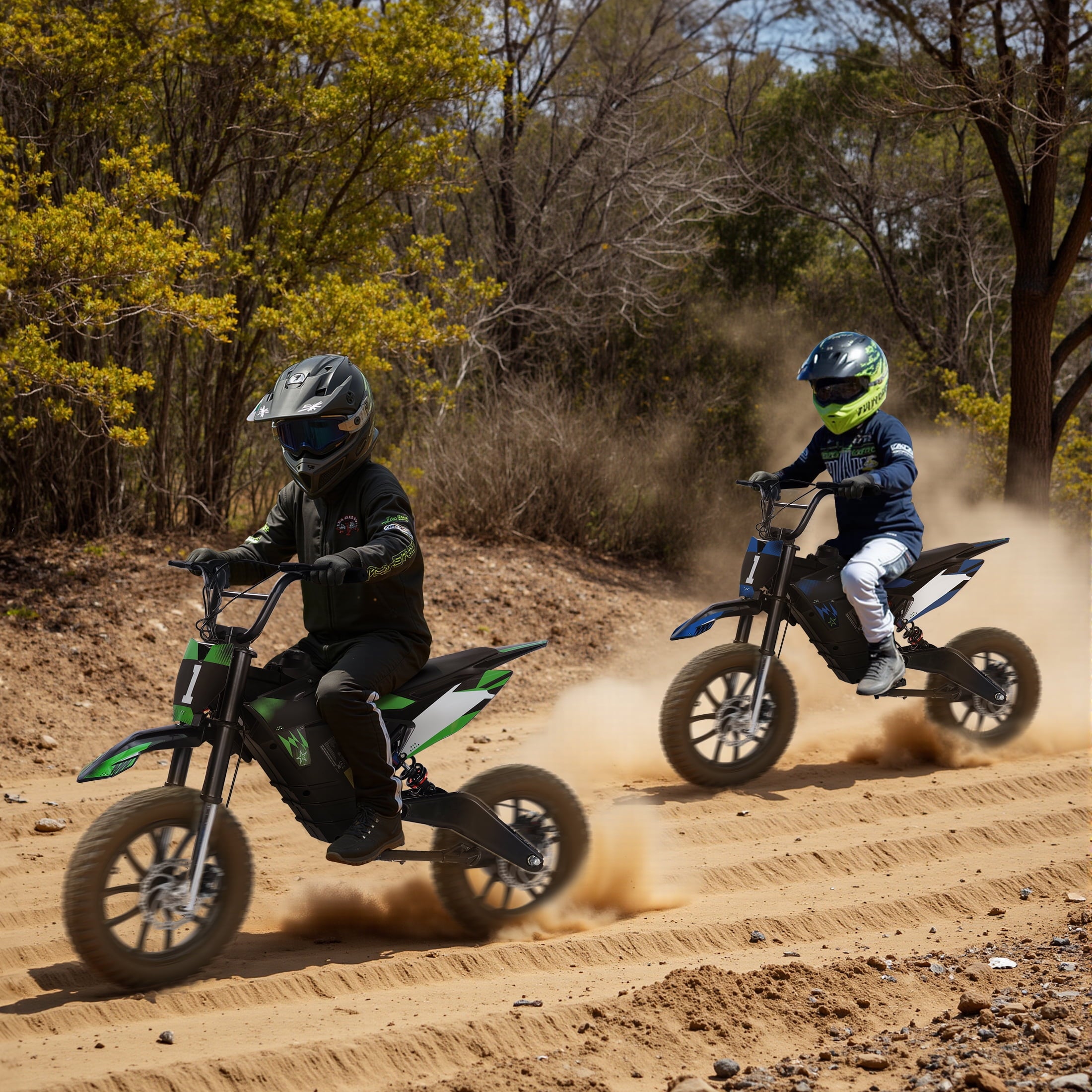 Hijoke 36V Electric Dirt Bike, 900W Electric Motorcycle for Teens, 22 MPH Speed & 16 Miles Range, 10.4Ah Battery Powered Ride on Dirt Bicycle with 16" Tire and Dual Disc Brakes, 220LBS Load, Blue