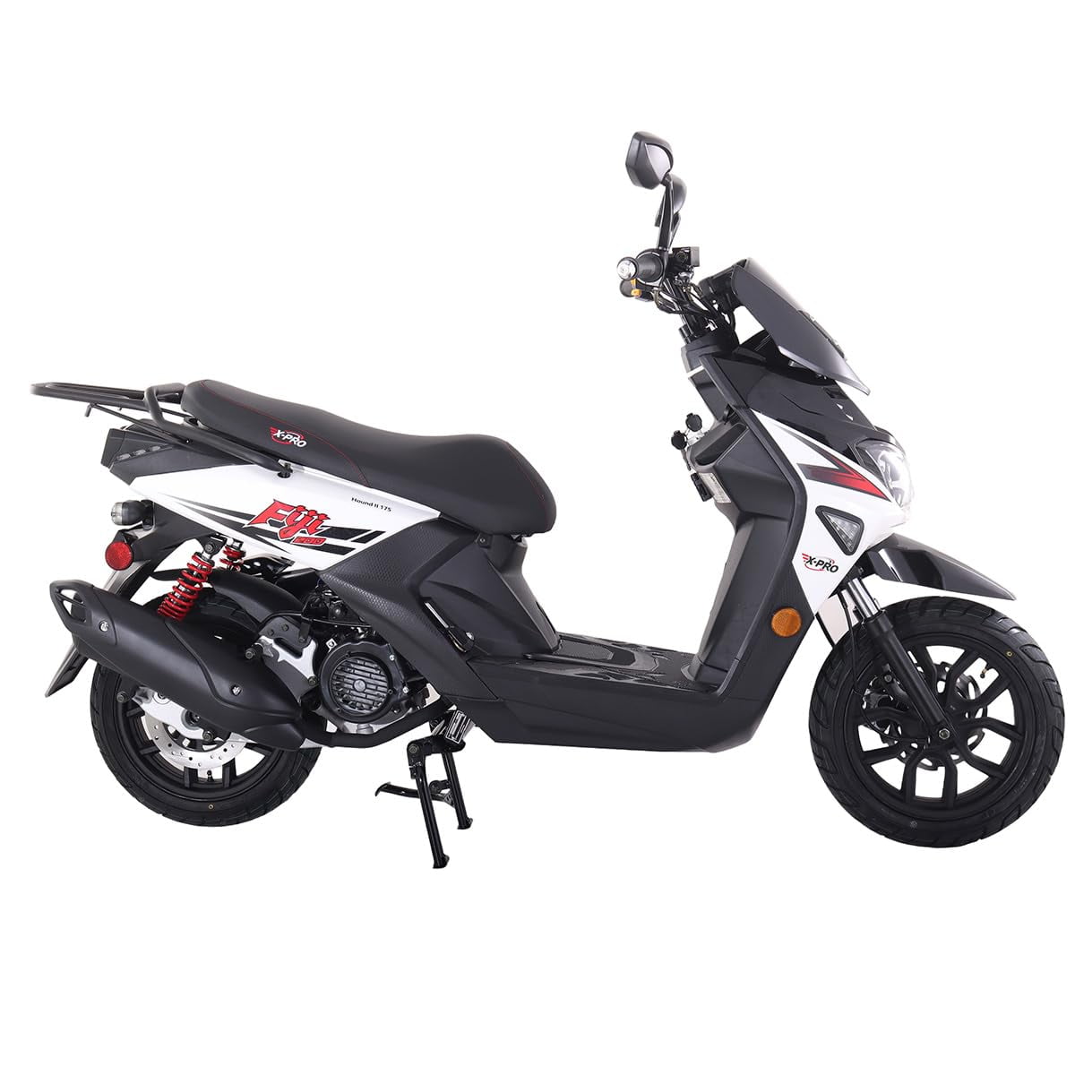X-Pro Brand New Fiji 200 EFI Electronic Fuel Injection Moped Scooter with 13" Alloy Wheels