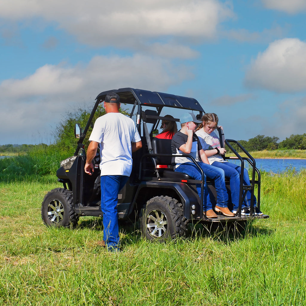 Massimo Buck 450X Side by Side UTV 4 Seat Golf Cart EFI 4 Stroke 352cc/25 HP with Touchscreen - Camouflage