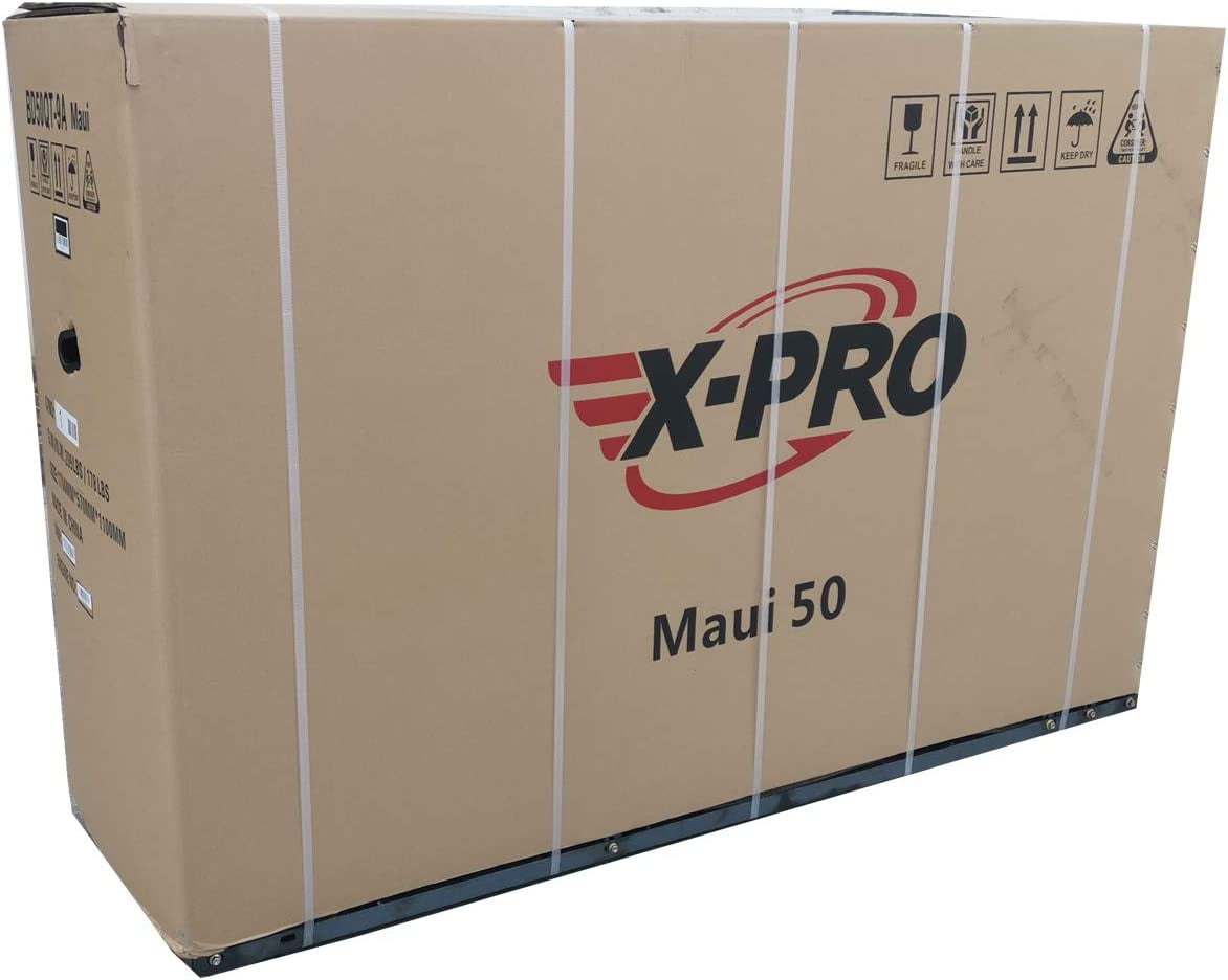 X-Pro Brand New 50cc Gas Moped Motorcycle, 10" Aluminum Wheels Electric/Kick Start! Large Headlights