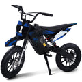 Hijoke 36V Electric Dirt Bike, 900W Electric Motorcycle for Teens, 22 MPH Speed & 16 Miles Range, 10.4Ah Battery Powered Ride on Dirt Bicycle with 16" Tire and Dual Disc Brakes, 220LBS Load, Blue