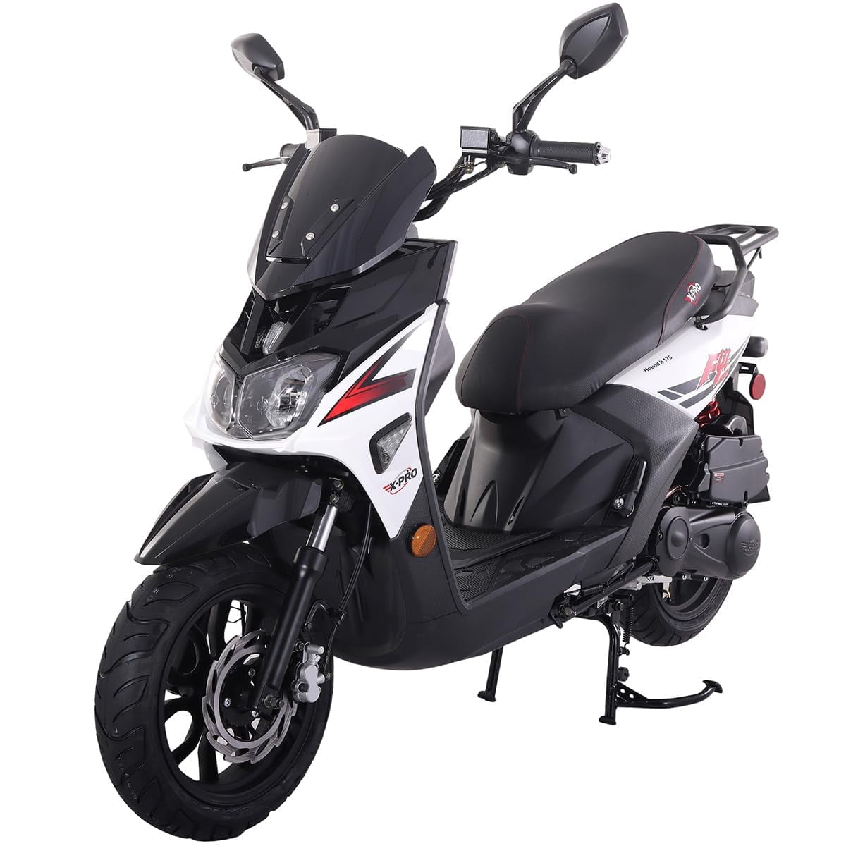 X-Pro Brand New Fiji 200 EFI Electronic Fuel Injection Moped Scooter with 13" Alloy Wheels