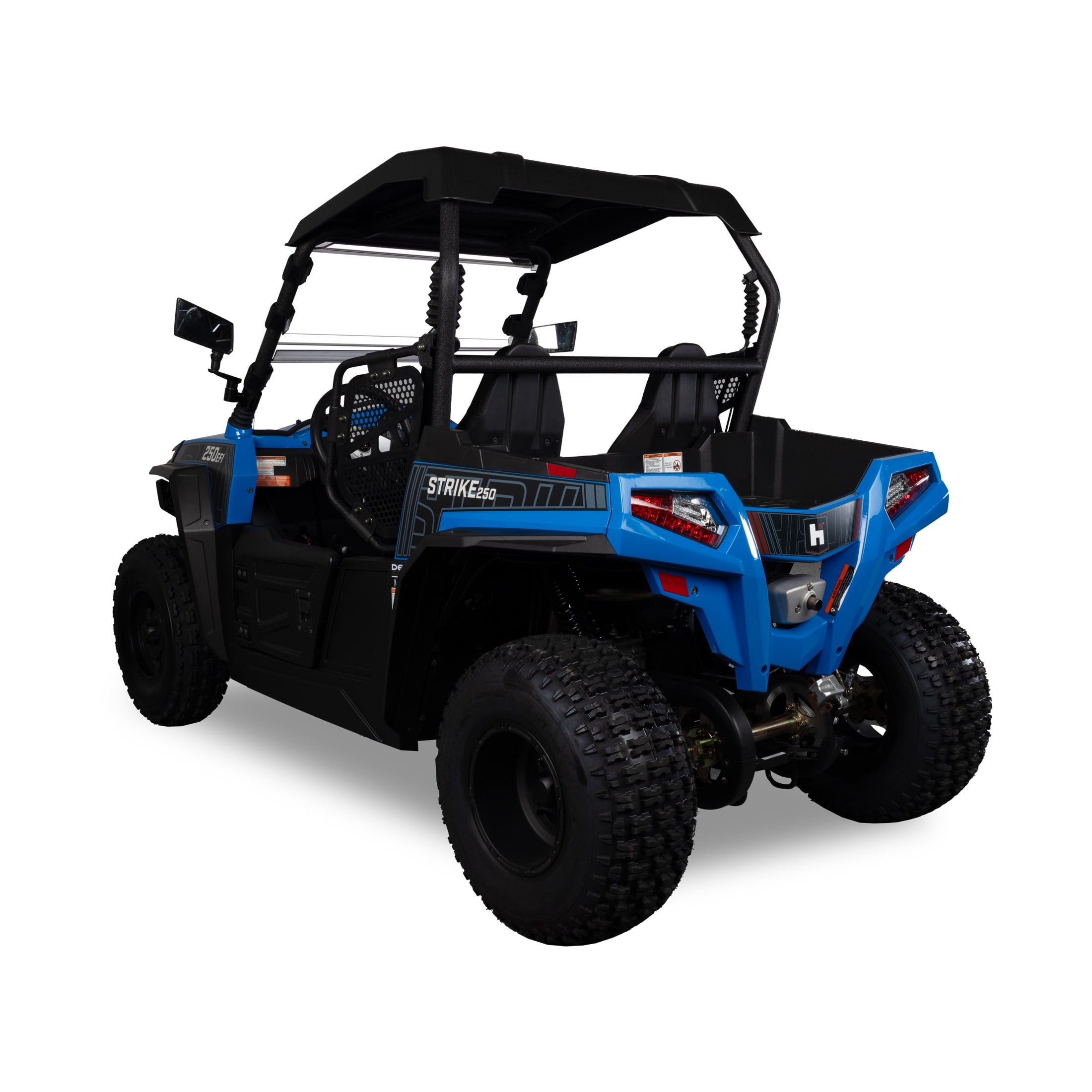 Hisun Sport 250 UTV Blue 2-Seater, 16 HP, 229cc UTV with Accessories