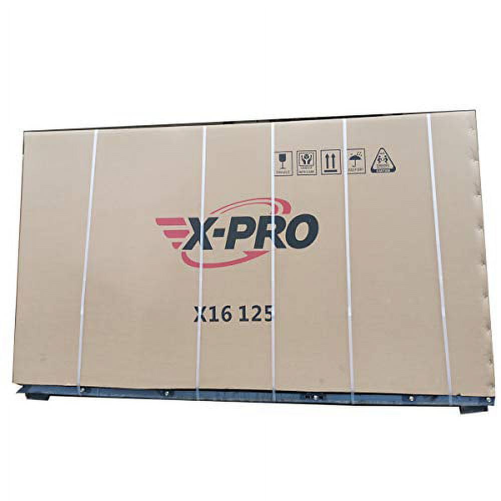 X-Pro Brand New 125cc Motorcycle with Manual Transmission, 17"Wheels, Assembled in Create!