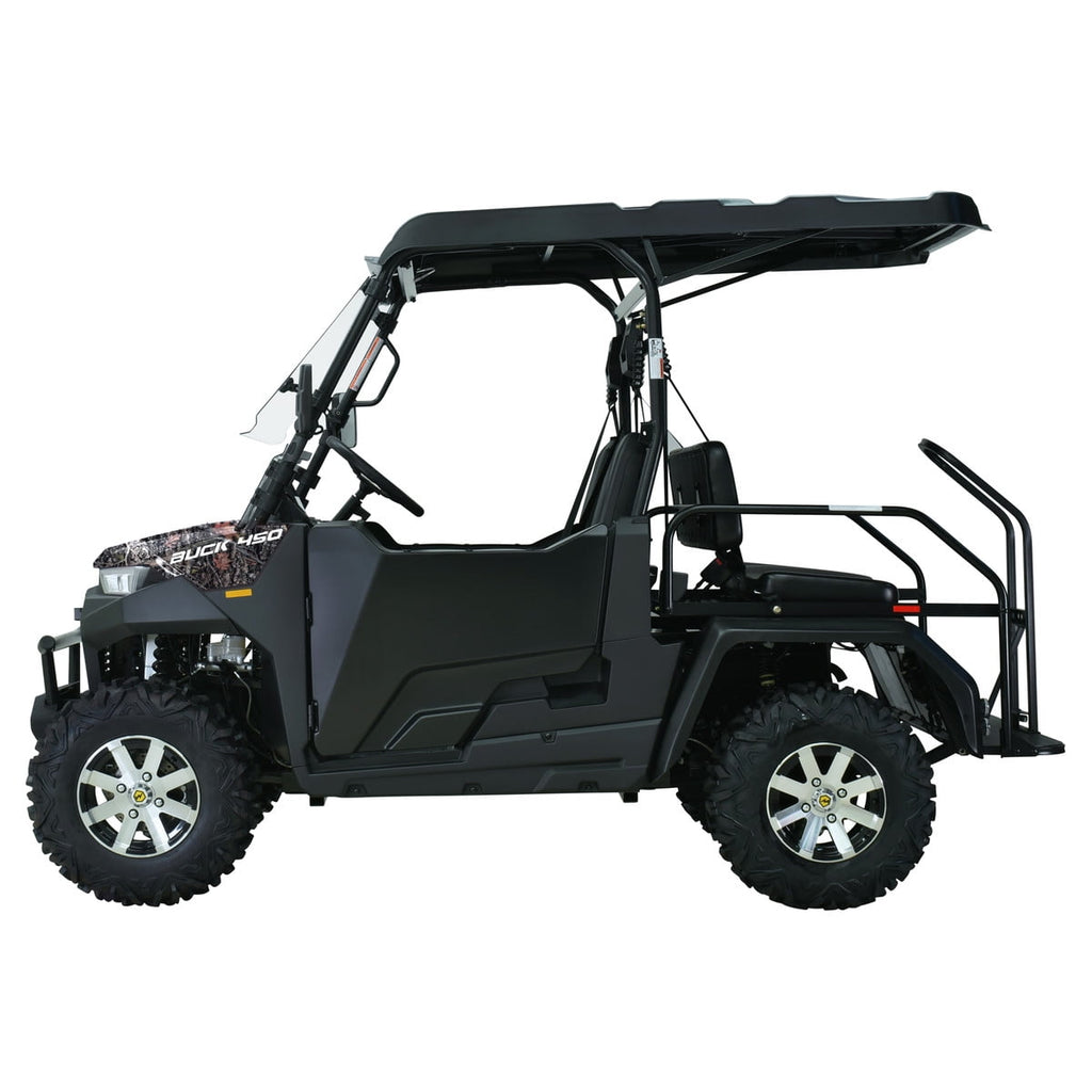 Massimo Buck 450X Side by Side UTV 4 Seat Golf Cart EFI 4 Stroke 352cc/25 HP with Touchscreen - Camouflage