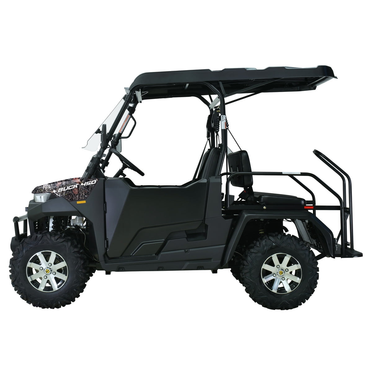 Massimo Buck 450X Side by Side UTV 4 Seat Golf Cart EFI 4 Stroke 352cc/25 HP with Touchscreen - Camouflage