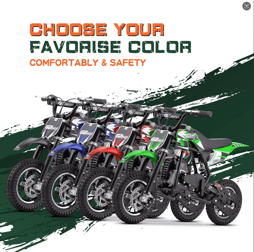 Aoemoe DB1 Gasoline 50CC Dirt Bike, BLUE